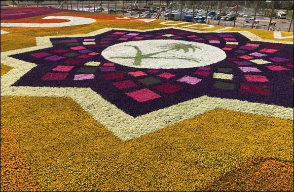 Royal Commission of Jubail & Yanbu Reclaim the Guinness World Record Title for ‘Largest Carpet of Flowers