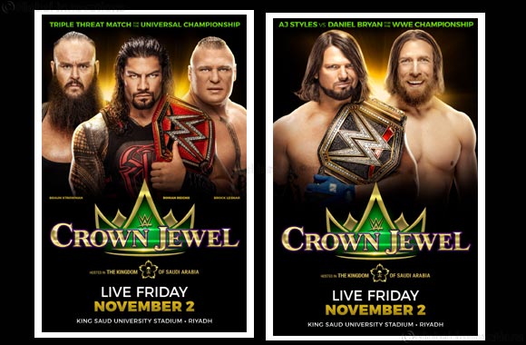 WWE ® Championship Match Set for Crown Jewel