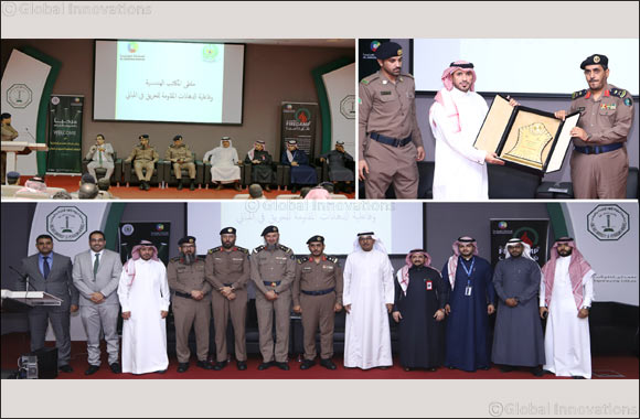 Fire resistance techniques of Al-Jazeera Paints in a forum for civil defense and engineering offices at King Fahad University