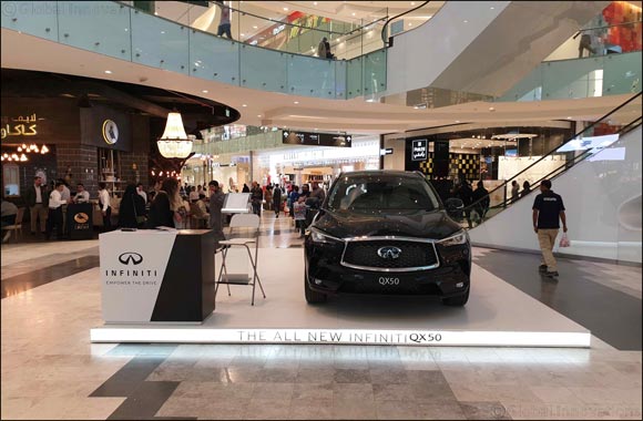 Infiniti Al Babtain Impresses Crowds with Infiniti QX50 at Al Kout Mall