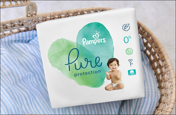 New Pampers Pure Protection Diapers contains Premium cotton and plant-based materials to give your baby comfortable protection
