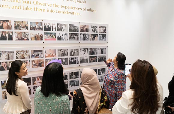 Al Hamra Real Estate Co. Hosts Diplomatic Womens Committee to a Journey Through Its Exclusive Exhibition ÊÈÕÑ(Tabasser)