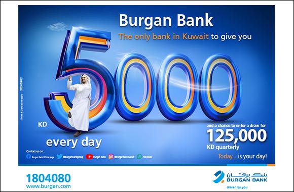 Burgan Bank Announces Names of the Daily Lucky Winners of Yawmi Account Draw--