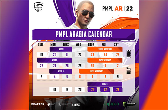 PUBG MOBILE Announces First PUBG Mobile Pro League Arabia to Take Place in the Fall Season
