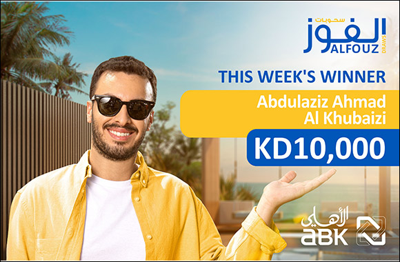 ABK Announces Abdulaziz Ahmad Al Khubaizi as Winner of Weekly Draw Prize of KD 10,000