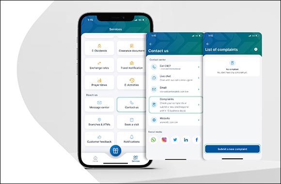 KIB Provides Complaints Service on its new Mobile Application
