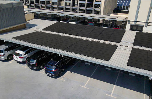 Al Hamra Real Estate Company Powers its Parking Complex with Clean Energy in Collaboration with the KFAS and KISR