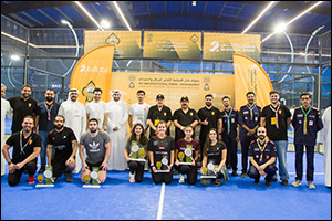 Burgan Bank concludes its sponsorship of the First International Padel Tournament in partnership wit ...