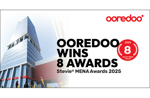 Ooredoo Kuwait Kicks Off 2025 with Eight Prestigious Wins at Stevie Awards