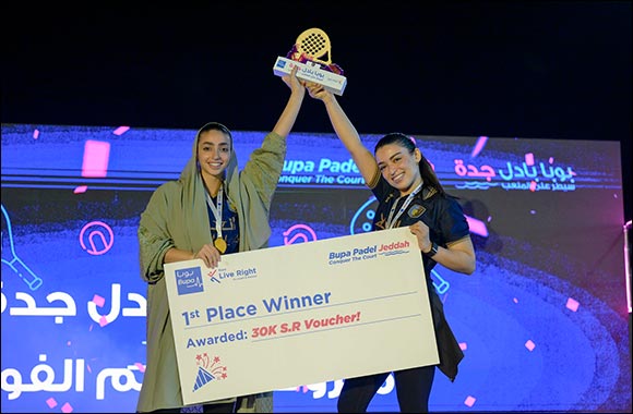 As part of the "Live Right" program  Bupa Arabia Concludes the 2025 Padel Tournament with Historic Wins